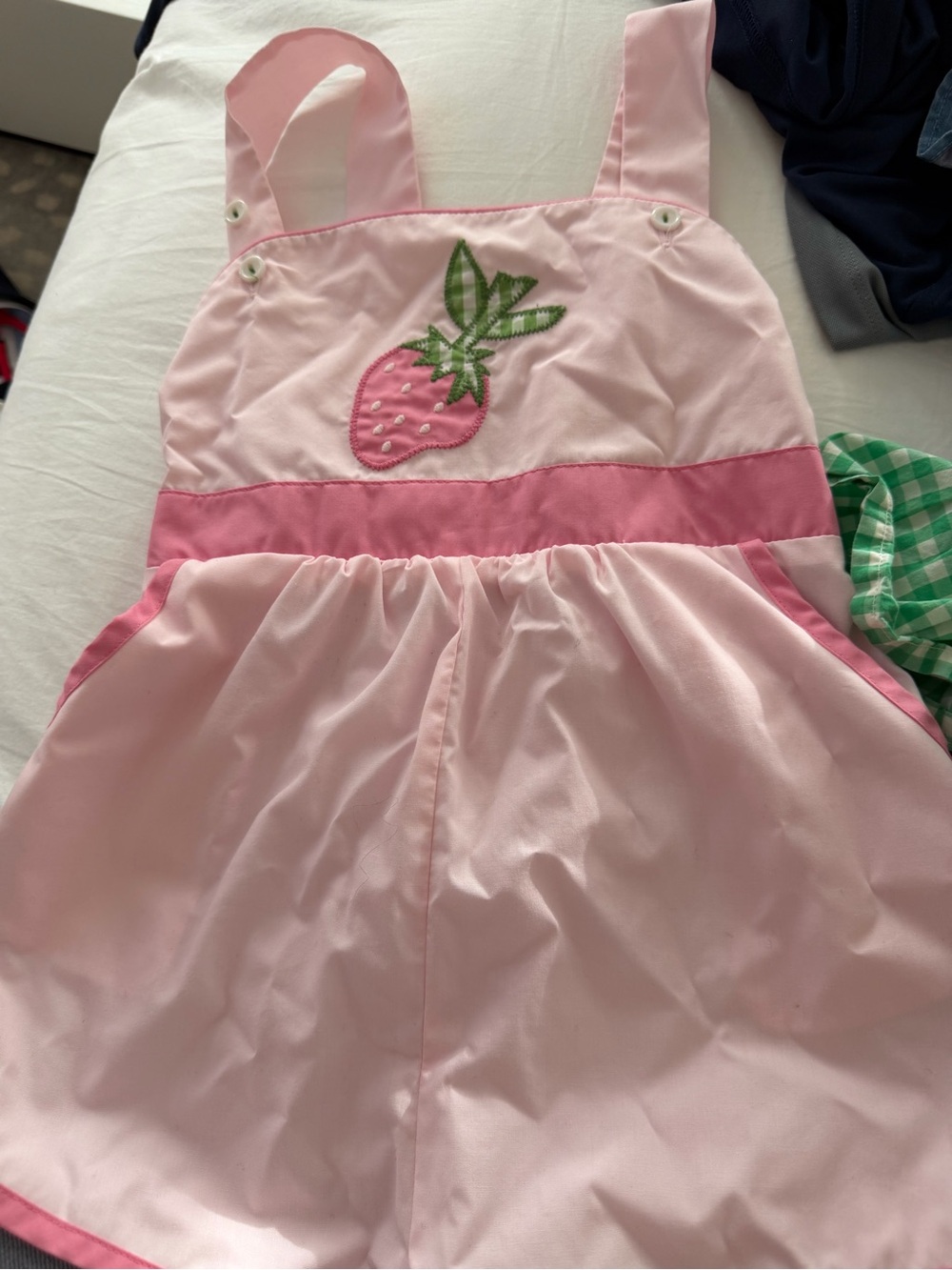 Beaufort Bonnet Company Strawberry Appliqué Girls' Jumper